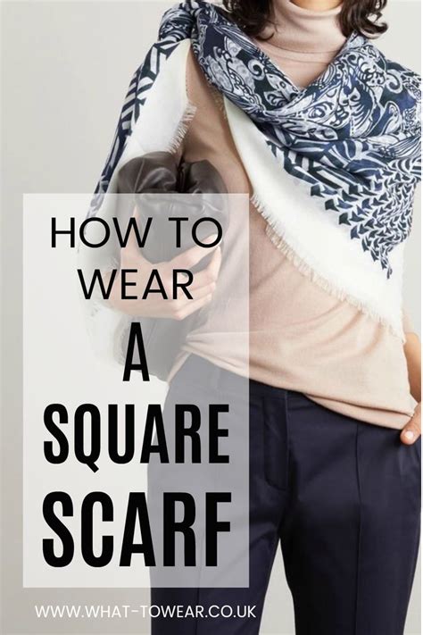 how to wear a square versace scarf|large square scarf outfit.